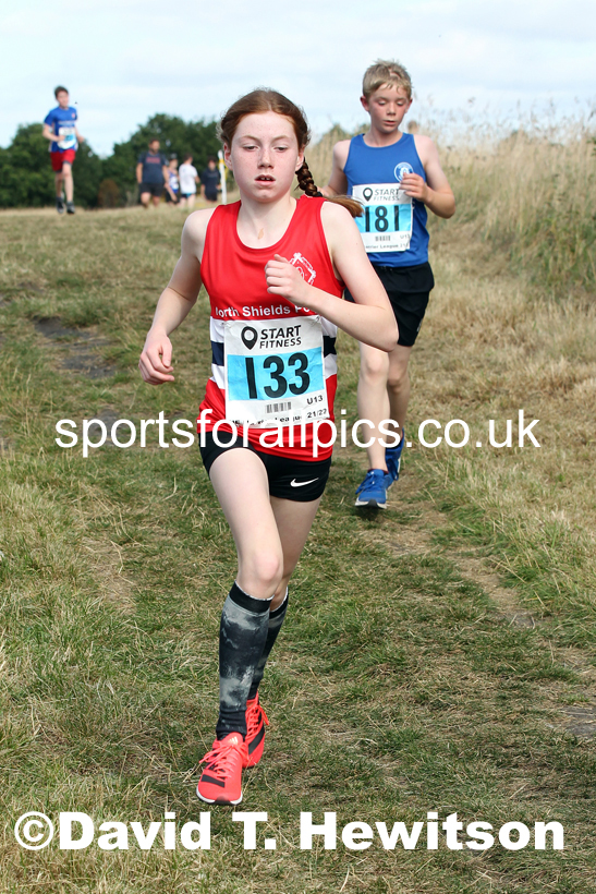 Girls under-13s 2021 North Eastern League, Wrekenton, Low Fell, Gateshead. Photo: David T. Hewitson/Sports for All Pics